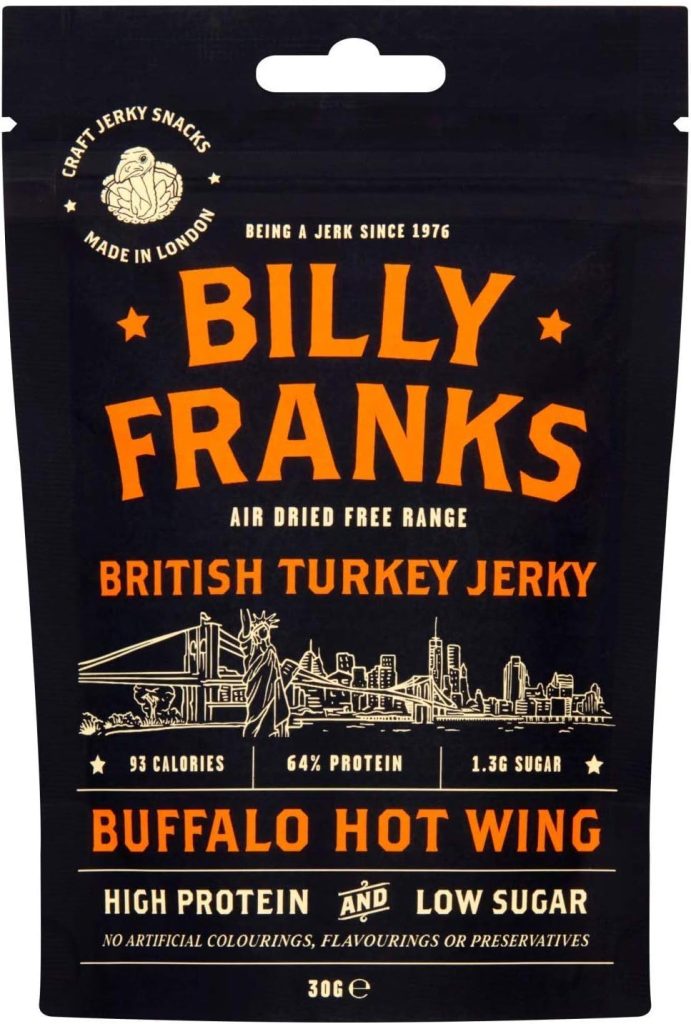 Billy Franks Gluten Free Beef Jerky - High Protein - Healthy Keto Snack - Biltong - Variety Pack - 12 Packs x 30g