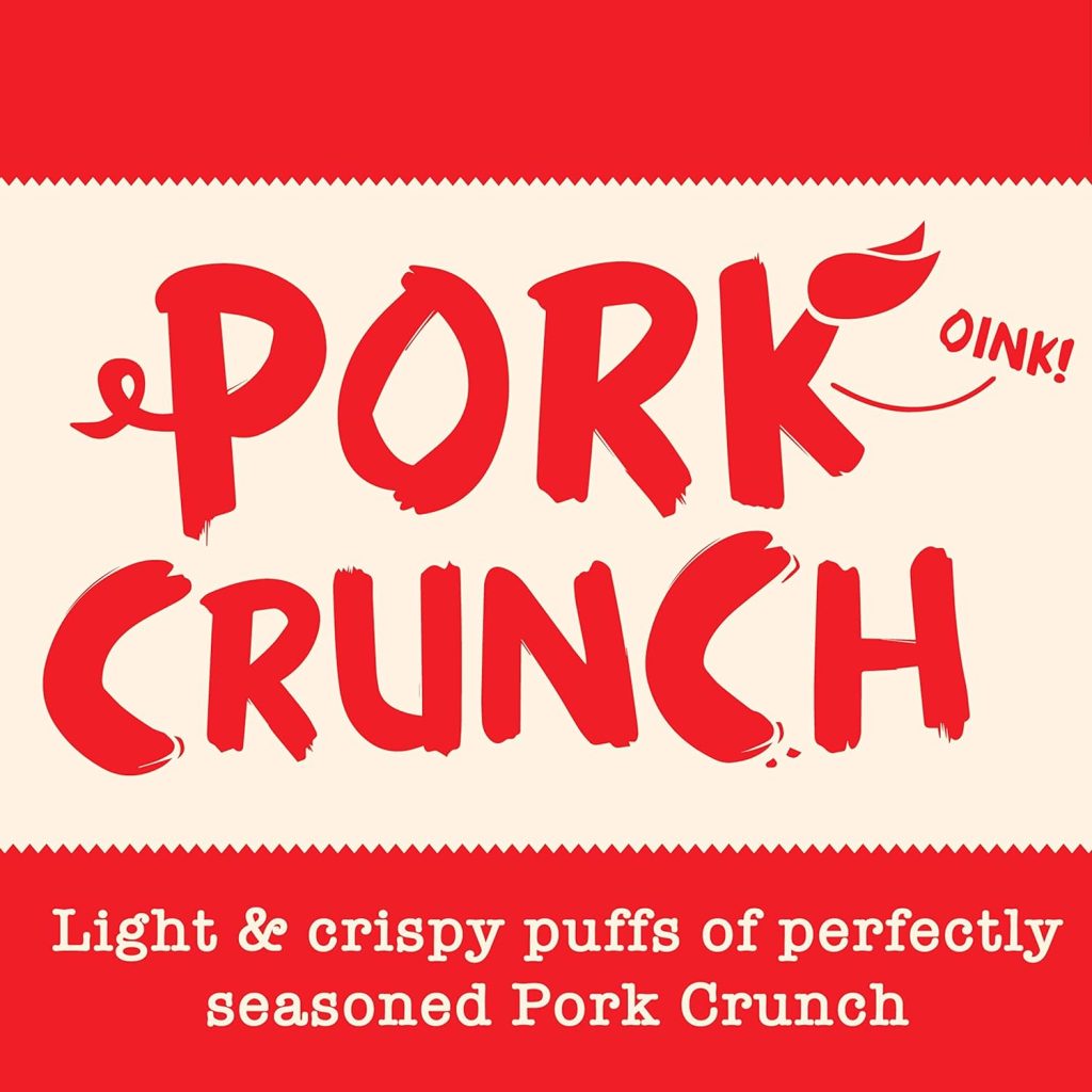 Skibbereen Salted Flavoured Pork Crunch - Deliciously Seasoned Crispy Pork Puffs - Guilt Free Low Carb  High Protein Snack - Keto Friendly - 4 x 70g Bags